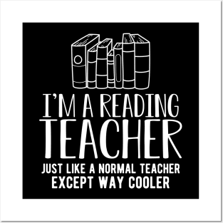 Book - I'm a reading teacher just like a normal teacher except way cooler Posters and Art